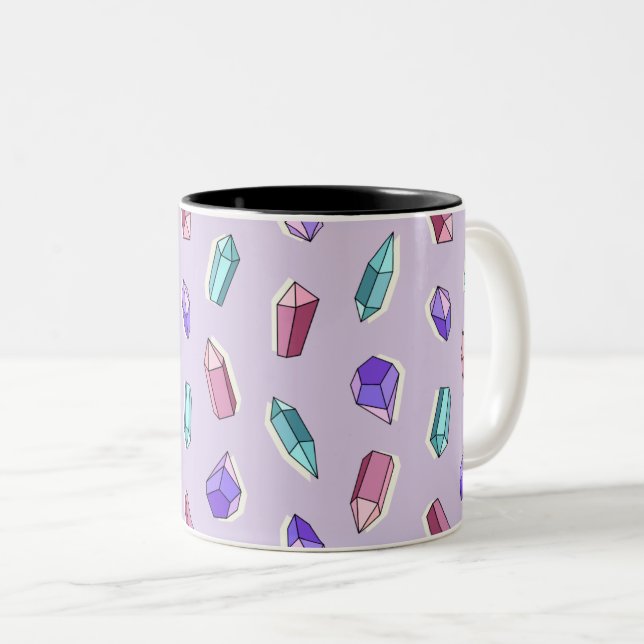 Tasse 2 Couleurs Cristaux (Devant droit)
