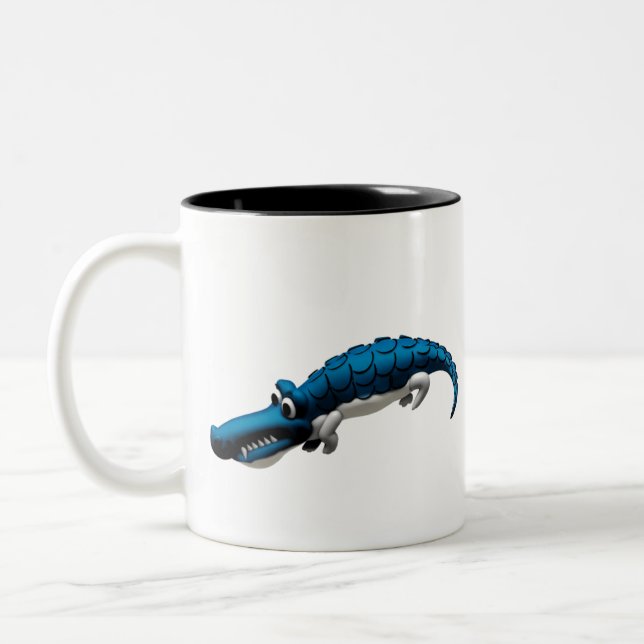 Tasse 2 Couleurs Crocodile du Nil (Gauche)