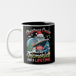 Tasse 2 Couleurs Croisière de Noël 2025 Créer des souvenirs pour to