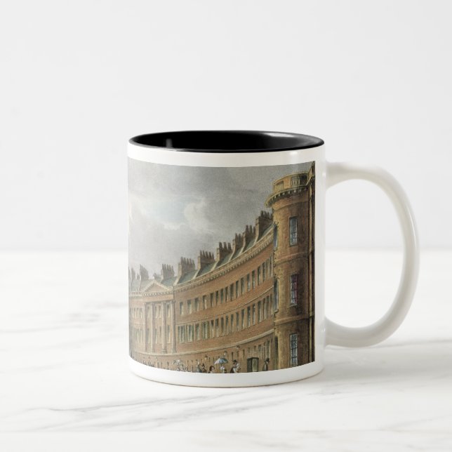 Tasse 2 Couleurs Croissant de Lansdown, Bath, 1820 (Droit)