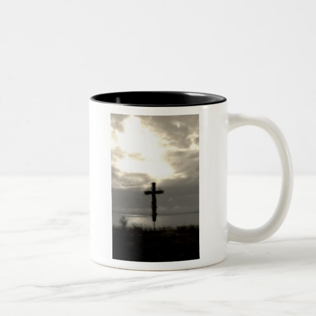 Tasse 2 Couleurs Croix (Droit)