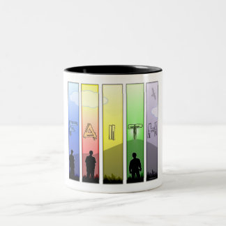 Tasse 2 Couleurs Croix de la foi