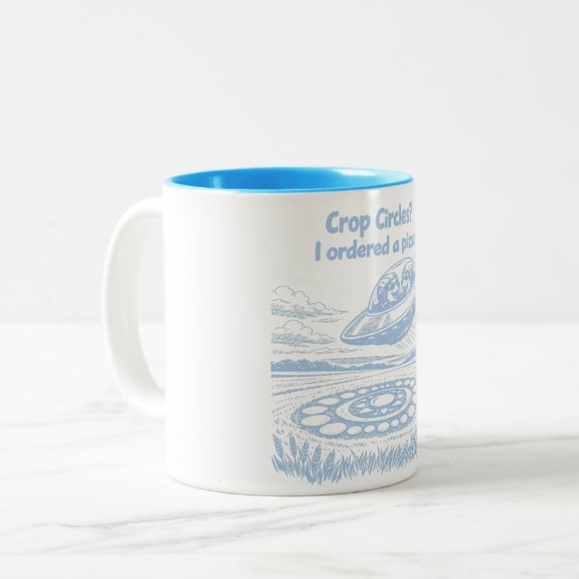 TASSE 2 COULEURS CROP CIRCLES (Devant gauche)