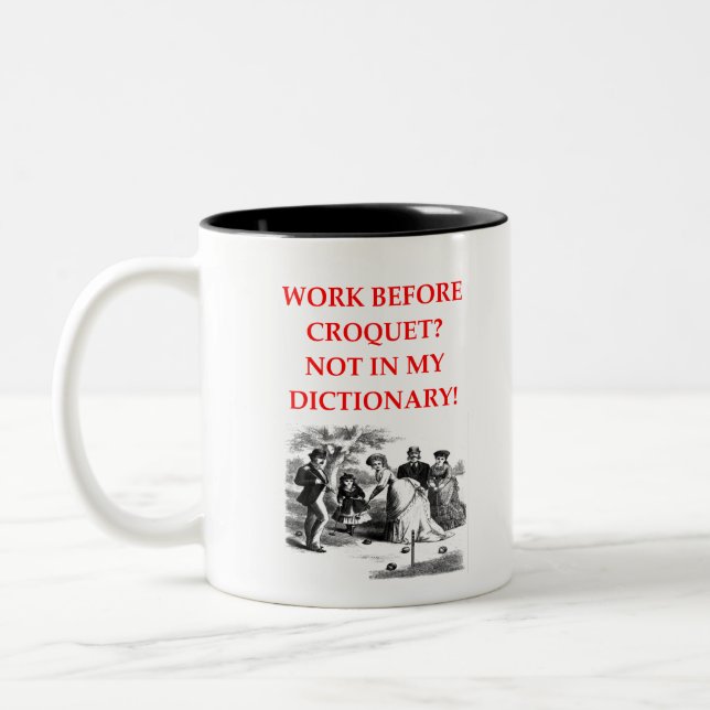 TASSE 2 COULEURS CROQUET (Gauche)