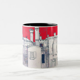Tasse 2 Couleurs croquis architectural
