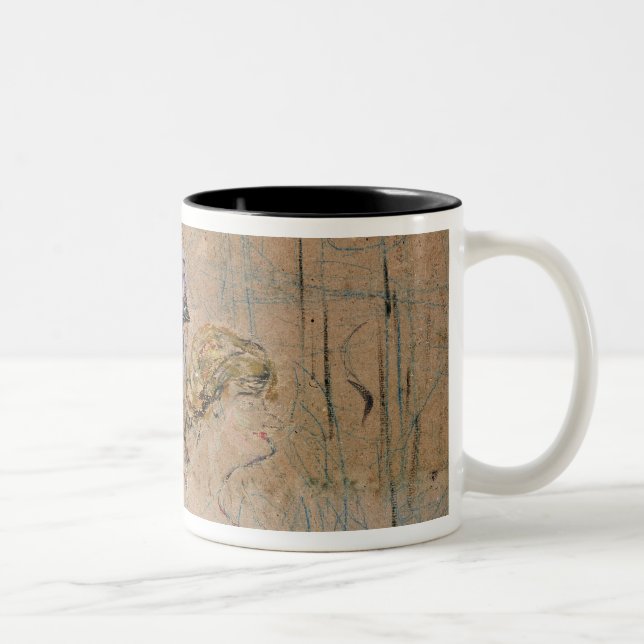 Tasse 2 Couleurs Croquis de Henri De Toulouse-Lautrec | pour 'au (Droit)