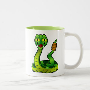 Tasse 2 Couleurs crotale-159135 crotale serpent de reptile toxique