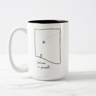Tasse 2 Couleurs Croyez en vous-même