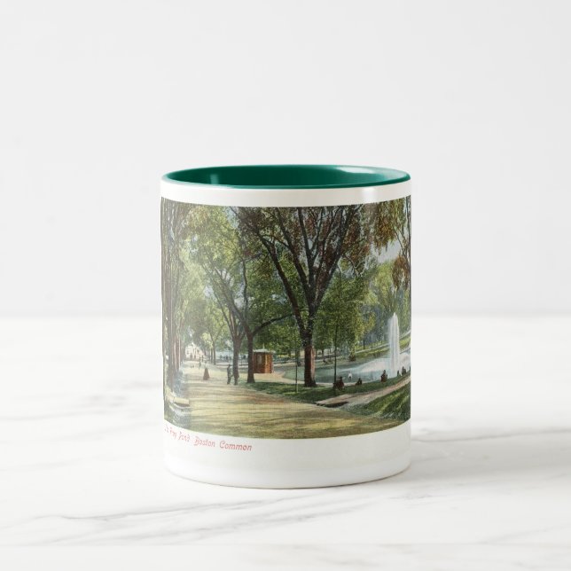 Tasse 2 Couleurs Cru c1910 commun d'étang de grenouille, Boston (Centre)