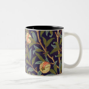 Tasse 2 Couleurs Cru d'oiseau et de grenade de William Morris