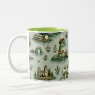Tasse 2 Couleurs Cryptides confortables Nessie Monstre du Loch Ness