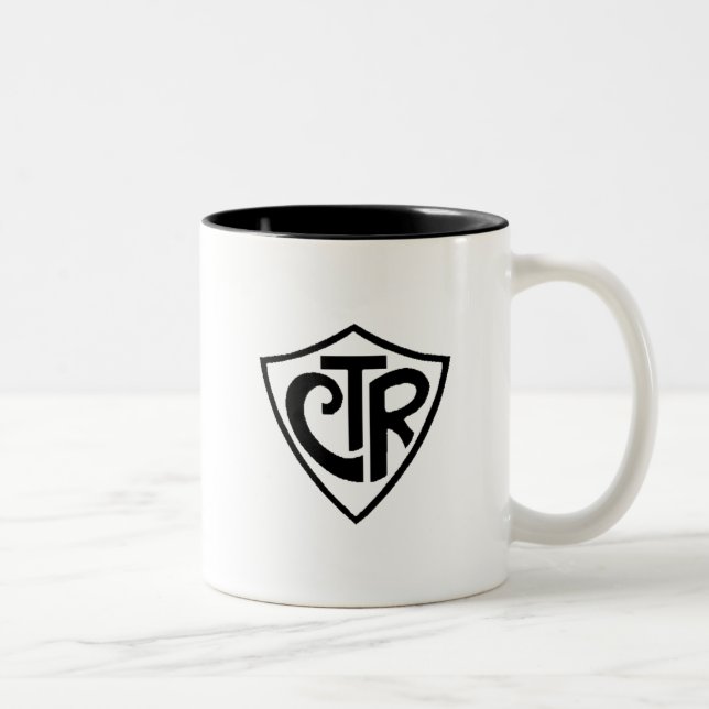 Tasse 2 Couleurs CTR de Caneca (Droit)