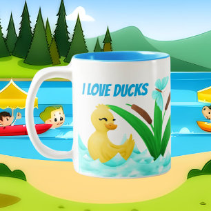 Tasse 2 Couleurs cuck duck lover