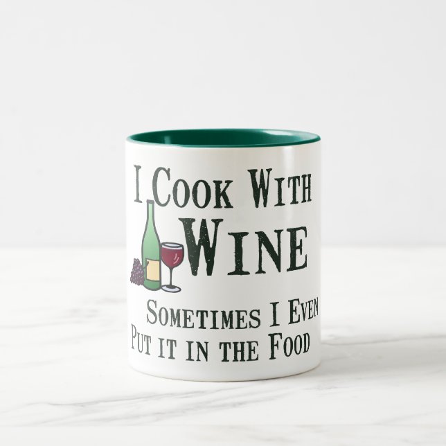 Tasse 2 Couleurs Cuisson avec du vin (Centre)