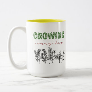 Tasse 2 Couleurs Cultivant chaque jour