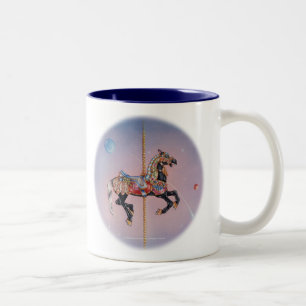Tasse 2 Couleurs Cups - Petaluma Carousel Cheval 1