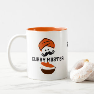 Tasse 2 Couleurs Curry Master King of the Kitchen Cookery