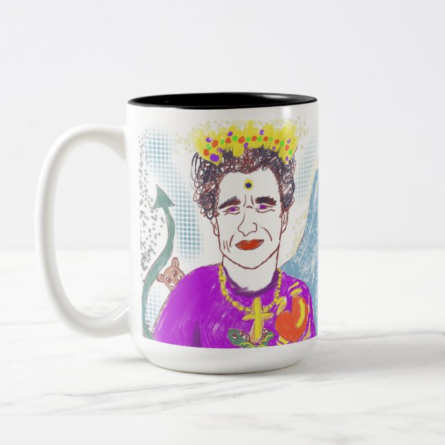 Tasse 2 Couleurs Curtis le mystérieux (Gauche)