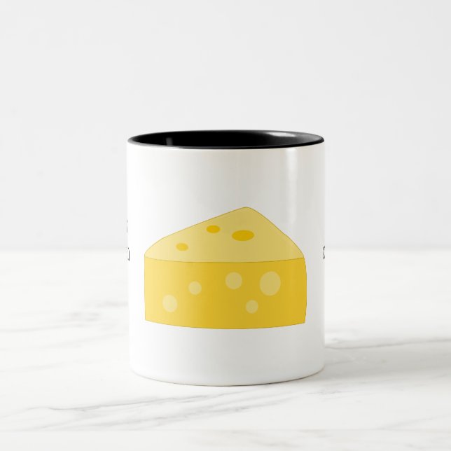 Tasse 2 Couleurs Customiser ce graphique Big Cheese (Centre)