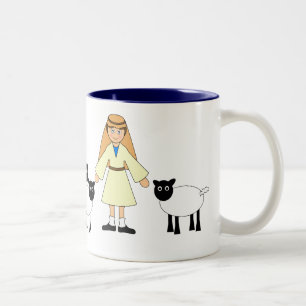 Tasse 2 Couleurs Customisez-moi — Garçon de la Nativité des enfants