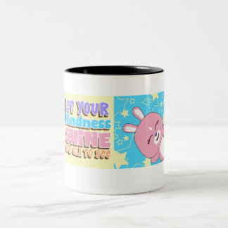 Tasse 2 Couleurs Cute Animal Frienz : Accessoires pour enfants