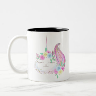 Tasse 2 Couleurs Cute Caticorn