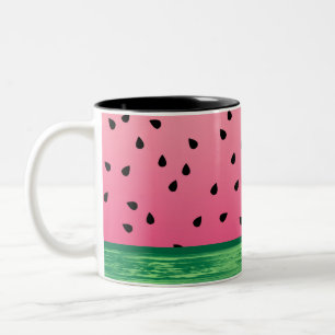Tasse 2 Couleurs Cute Fond De Pâque Vert Rose