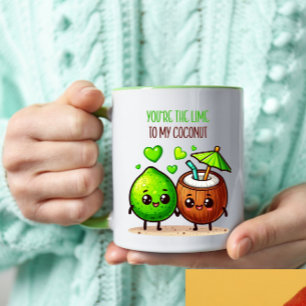 Tasse 2 Couleurs Cute Funny Valentine's Day Friendship Kawaii