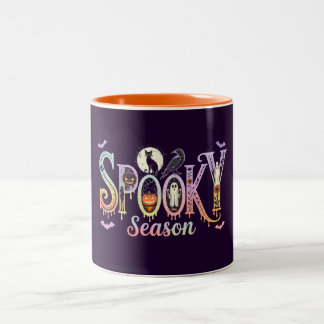 Tasse 2 Couleurs Cute Halloween Mugs, Saison Éffrayante Halloween