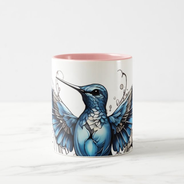 Tasse 2 Couleurs Cute Hummingbird collection Kitchen (Centre)