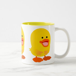 Tasse 2 Couleurs Cute Innocent Cartoon Duckkling