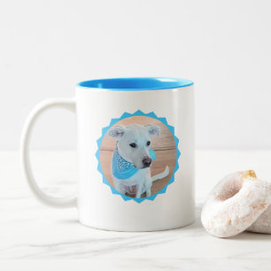 Tasse 2 Couleurs Cute Little Boy Chien Chien Chien Chien Photo 5Ann
