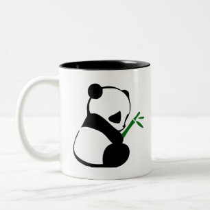 Tasse 2 Couleurs Cute Panda bambou