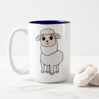 Tasse 2 Couleurs Cute Sheep