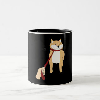 Tasse 2 Couleurs Cute Shiba Inu Nope - Doge Meme