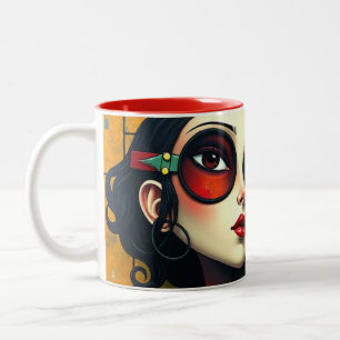Tasse 2 Couleurs Cyborgs de la mode