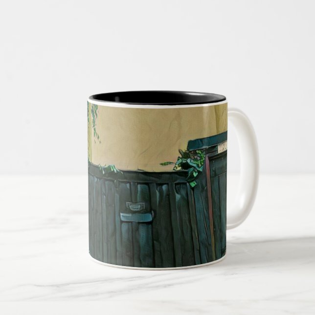Tasse 2 Couleurs Cyclists gifts ideas (Devant droit)