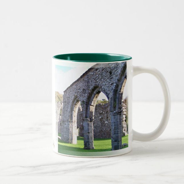 TASSE 2 COULEURS CYMER ABBEY WALES (Droit)