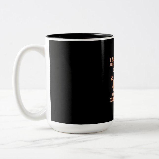 Tasse 2 Couleurs Dachshund Est Mon Vrai Ami (Gauche)
