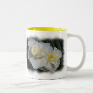 Tasse 2 Couleurs Daffodique blanc Narcissus