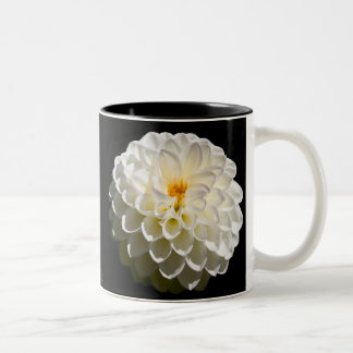 Tasse 2 Couleurs Dahlias blancs
