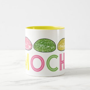 Tasse 2 Couleurs Daifuku Mochi Nouvel An Japonais Gâteau de riz