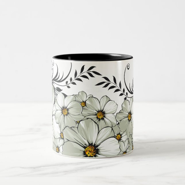 Tasse 2 Couleurs daisy matin (Centre)