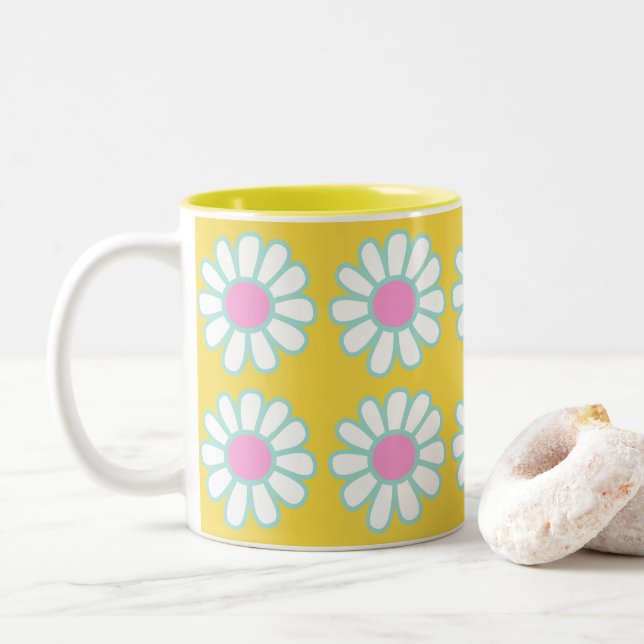 Tasse 2 Couleurs Daisy Simple Mustard (Avec donut)