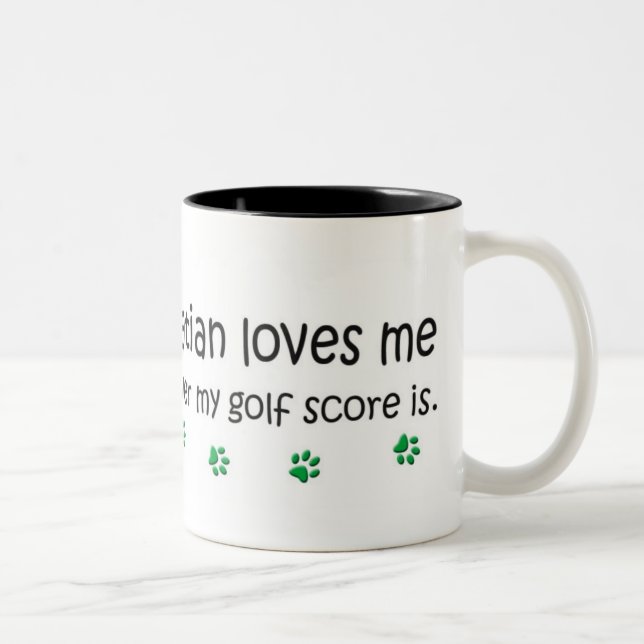 Tasse 2 Couleurs Dalmate (Droit)