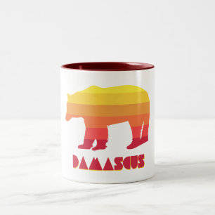 Tasse 2 Couleurs Damas Virginia Rainbow Bear