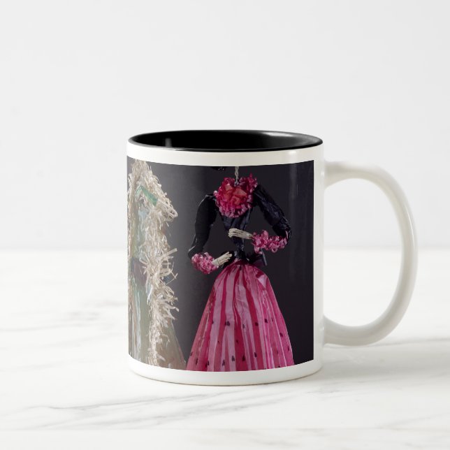 Tasse 2 Couleurs Dames du jour des morts, d'Oaxaca (Droit)