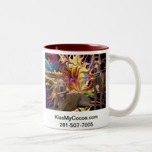 Tasse 2 Couleurs Danois de chocolat de dynamite