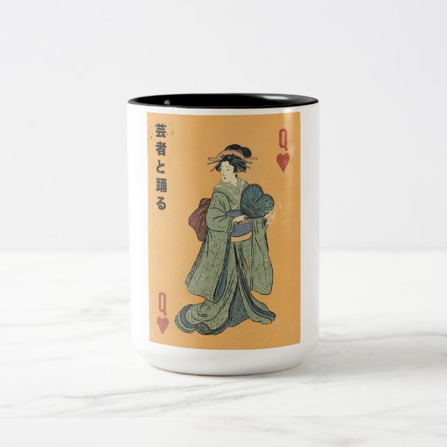 Tasse 2 Couleurs Danse avec la Geisha (Centre)