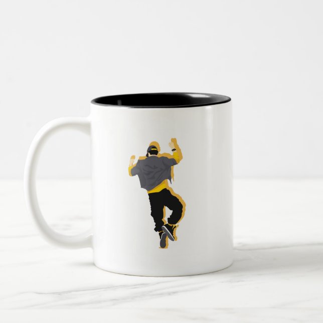 Tasse 2 Couleurs Danse avec moi (Gauche)